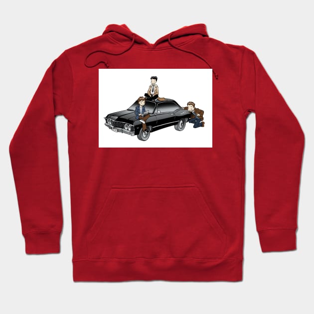 Metallicar and Friends Hoodie by Dooomcat